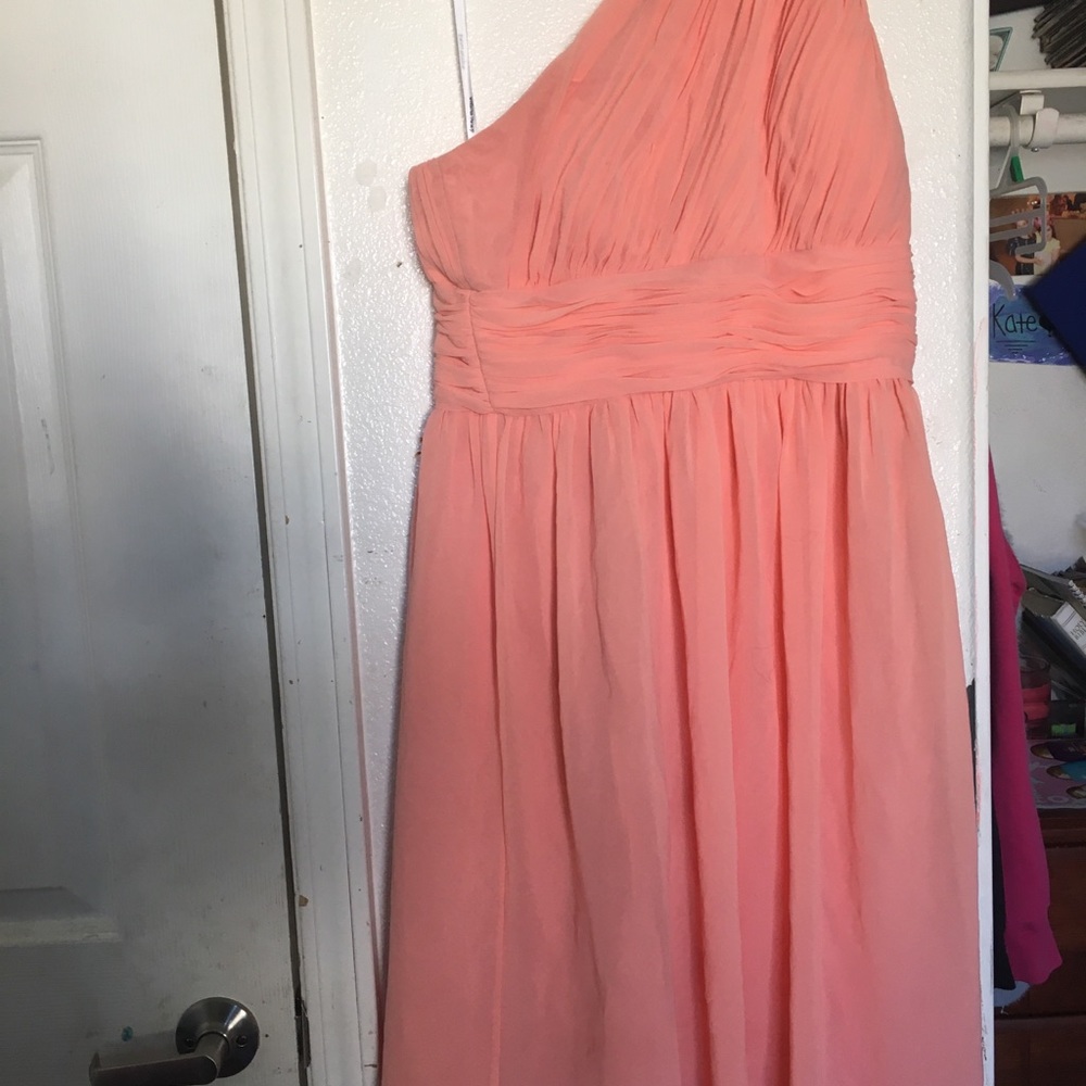 Donna Morgan one shoulder knee length dress